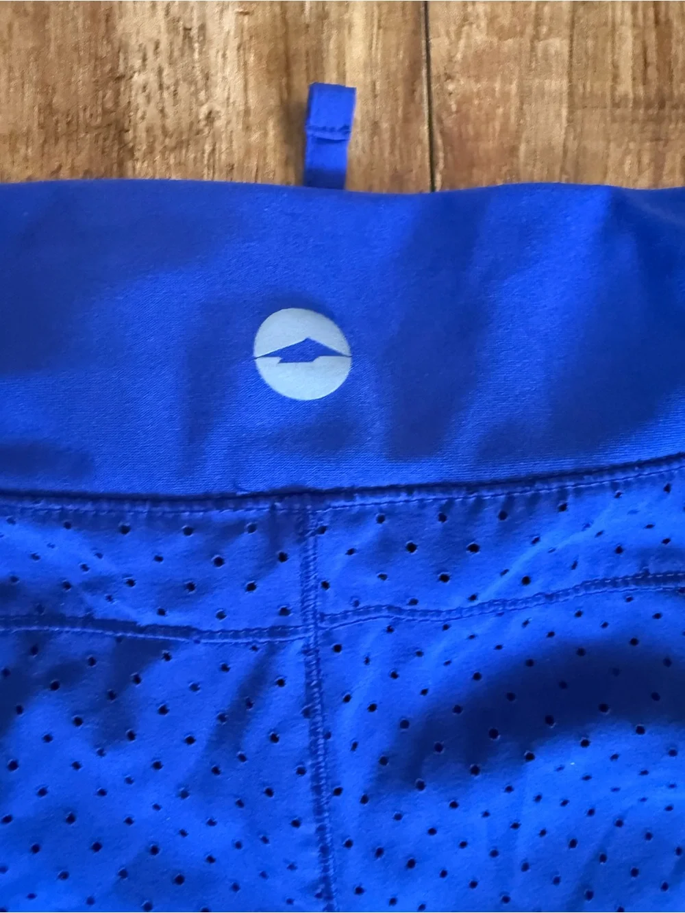 Avia Royal Blue Athletic Shorts Gray Panels Size Medium - Picture 9 of 10